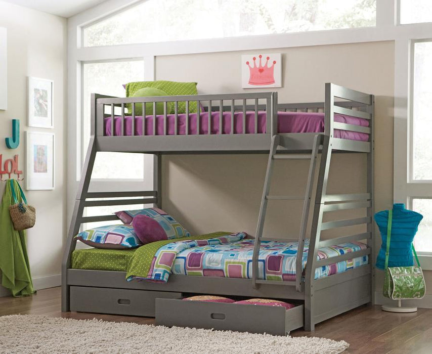 Ashton - 2-Drawer Wood Bunk Bed – Bunk Beds by CoasterEssence at Furniture Wholesale Plus , Nashville furniture store