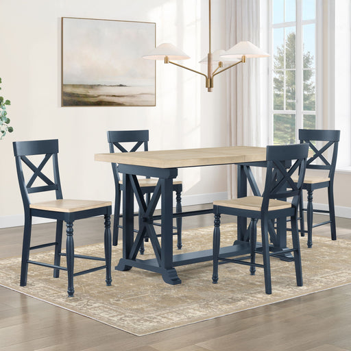 Darcy - Counter Height Dining Set – 5 Piece Dining Room Sets by Steve Silver Furniture at Furniture Wholesale Plus , Nashville furniture store