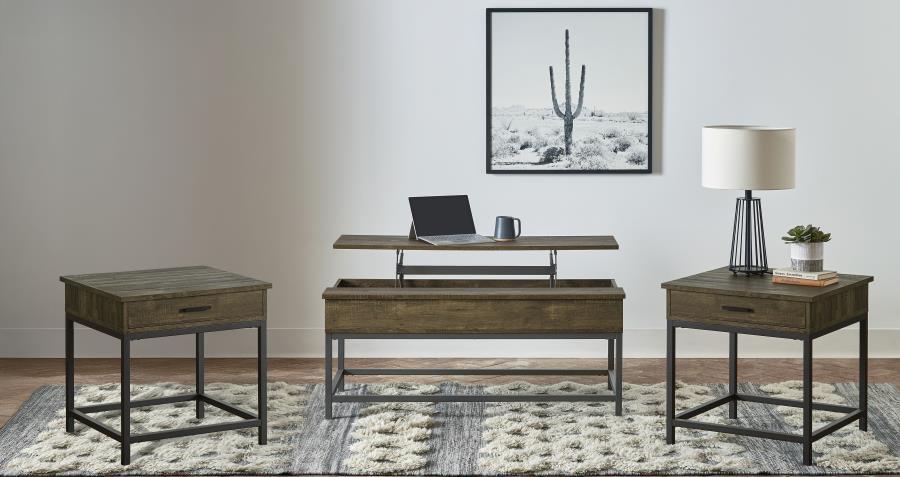 Byers - Lift Top Coffee And End Table Set – Table Sets by Coaster Fine Furniture at Furniture Wholesale Plus , Nashville furniture store