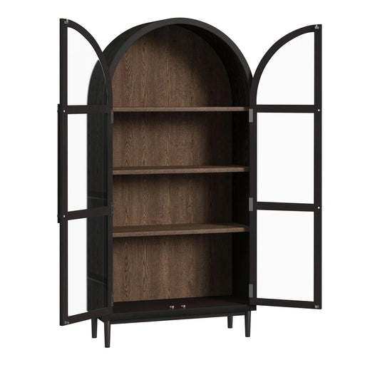 Santiago - Bookcase - Espresso Black – Standard Bookcases by Elements International at Furniture Wholesale Plus , Nashville furniture store