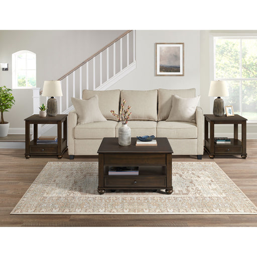 Wagner - End Table - Cherry – End Tables by Elements International at Furniture Wholesale Plus , Nashville furniture store