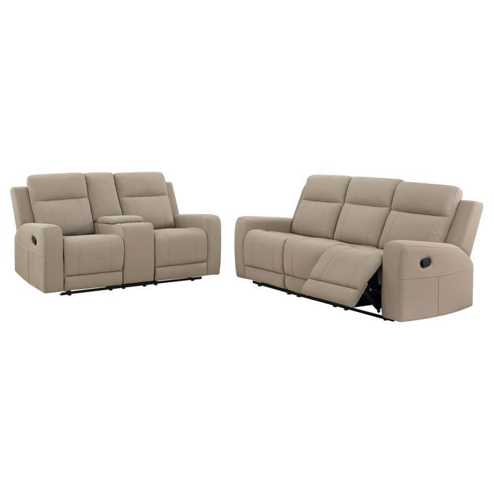 Brentwood - Upholstered Reclining Sofa Set - Premium Reclining Sofas & Loveseats from Coaster Fine Furniture - Just $1739! Shop now at Furniture Wholesale Plus  We are the best furniture store in Nashville, Hendersonville, Goodlettsville, Madison, Antioch, Mount Juliet, Lebanon, Gallatin, Springfield, Murfreesboro, Franklin, Brentwood