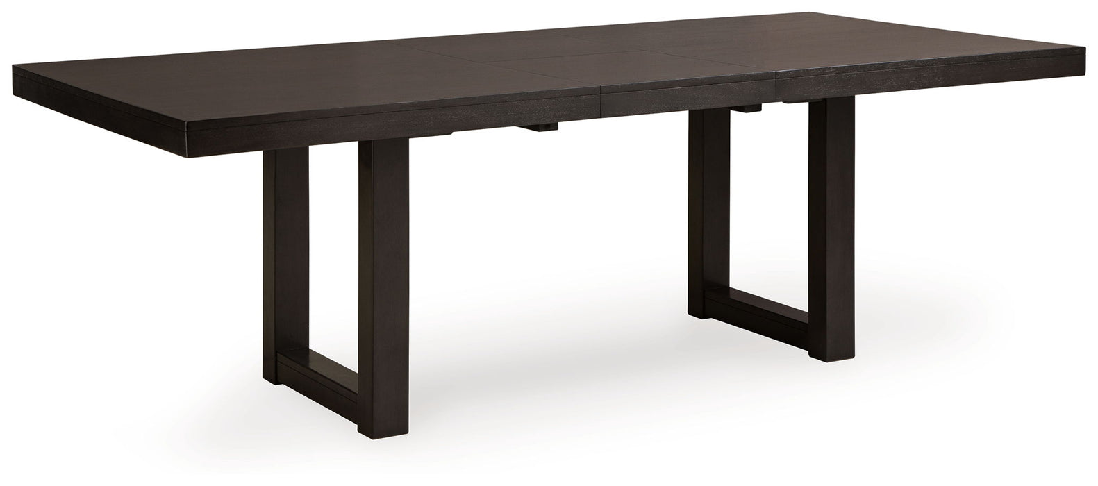 Neymorton - Rectangular Dining Room Butterfly Extension Table - Dark Grayish Brown – Dining Tables with Extensions by Signature Design by Ashley® at Furniture Wholesale Plus , Nashville furniture store