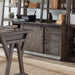 Stone Brook - Computer Credenza - Rustic Saddle – Credenzas by Liberty Furniture at Furniture Wholesale Plus , Nashville furniture store
