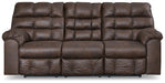 Derwin Reclining Sofa with Drop Down Table - Premium Sofa from Ashley Furniture - Just $797.62! Shop now at Furniture Wholesale Plus  We are the best furniture store in Nashville, Hendersonville, Goodlettsville, Madison, Antioch, Mount Juliet, Lebanon, Gallatin, Springfield, Murfreesboro, Franklin, Brentwood