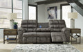 Derwin Reclining Sofa with Drop Down Table - Premium Sofa from Ashley Furniture - Just $797.62! Shop now at Furniture Wholesale Plus  We are the best furniture store in Nashville, Hendersonville, Goodlettsville, Madison, Antioch, Mount Juliet, Lebanon, Gallatin, Springfield, Murfreesboro, Franklin, Brentwood