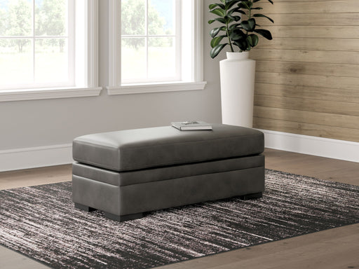 Lofton-Pike - Oversized Accent Ottoman - Shadow – Accent Ottomans by Signature Design by Ashley® at Furniture Wholesale Plus , Nashville furniture store