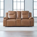 Callihan - Loveseat With Console P3 & ZW - York Butternut – Reclining Loveseats by Liberty Furniture at Furniture Wholesale Plus , Nashville furniture store