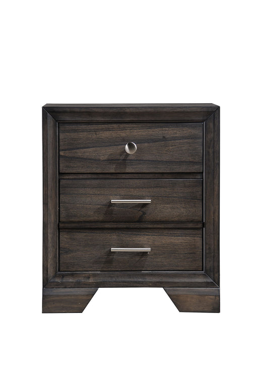 Jaymes - Accent Nightstand - Gray - Premium Accent Nightstands from Crown Mark - Just $249! Shop now at Furniture Wholesale Plus  We are the best furniture store in Nashville, Hendersonville, Goodlettsville, Madison, Antioch, Mount Juliet, Lebanon, Gallatin, Springfield, Murfreesboro, Franklin, Brentwood