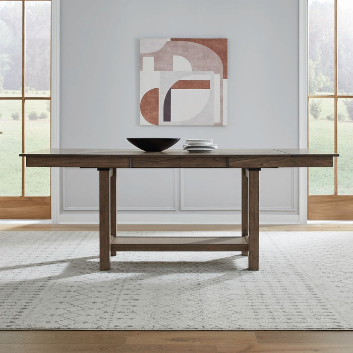 Brook Bay - Gathering Trestle Table – Counter Tables by Liberty Furniture at Furniture Wholesale Plus , Nashville furniture store