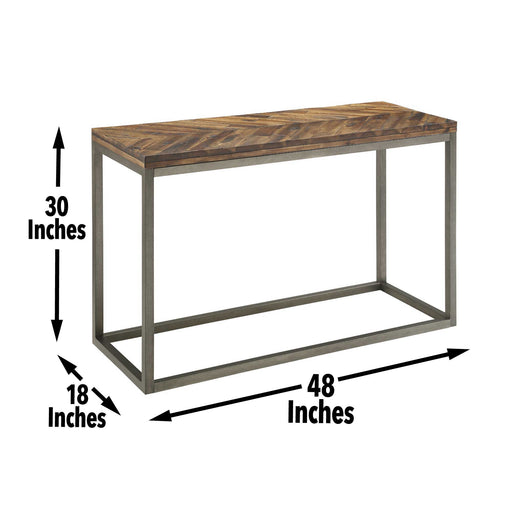 Lorenza - Sofa Table - Brown – Sofa Tables by Steve Silver Furniture at Furniture Wholesale Plus , Nashville furniture store