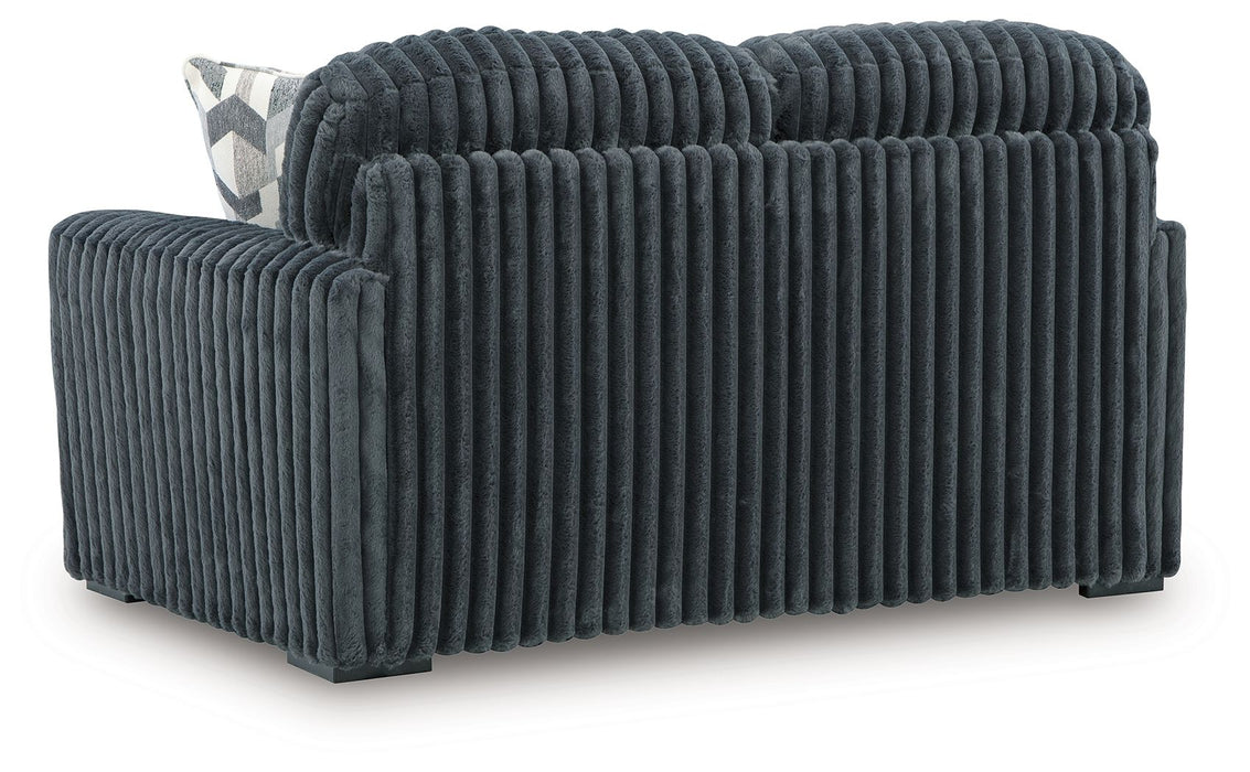 Midnight-Madness - Loveseat – Stationary Loveseats by Signature Design by Ashley® at Furniture Wholesale Plus , Nashville furniture store