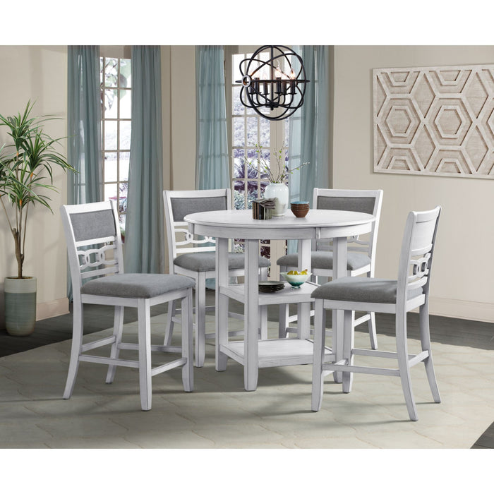 Amherst - Counter Height Dining Set – 5 Piece Dining Room Sets by Elements International at Furniture Wholesale Plus , Nashville furniture store