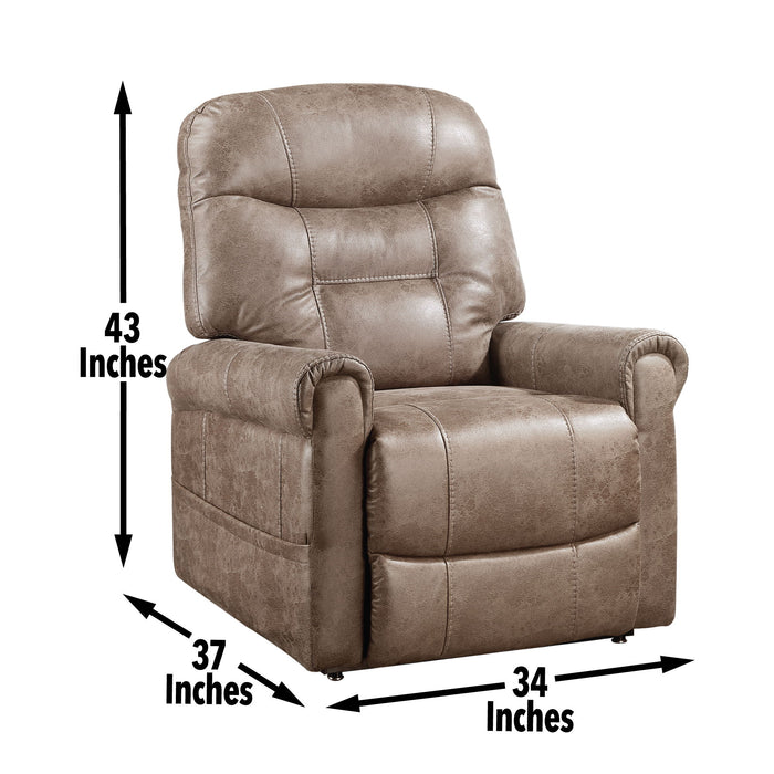 Ottawa - Power Lift Chair With Heat – Lift Chairs by Steve Silver Furniture at Furniture Wholesale Plus , Nashville furniture store