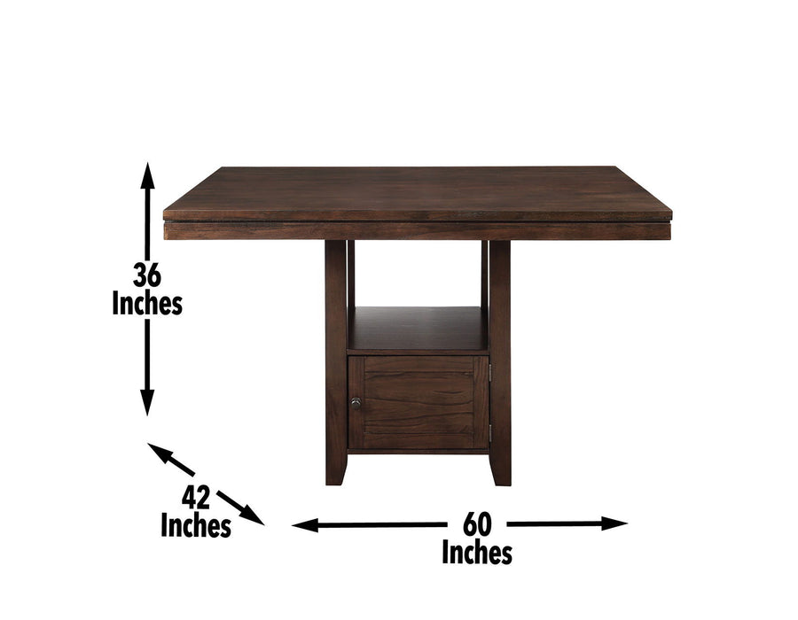 Yorktown - Counter Table - Dark Brown – Counter Tables by Steve Silver Furniture at Furniture Wholesale Plus , Nashville furniture store
