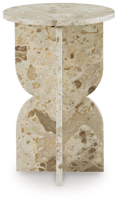 Treygan - Accent Table - Beige – Accent Tables by Signature Design by Ashley® at Furniture Wholesale Plus , Nashville furniture store