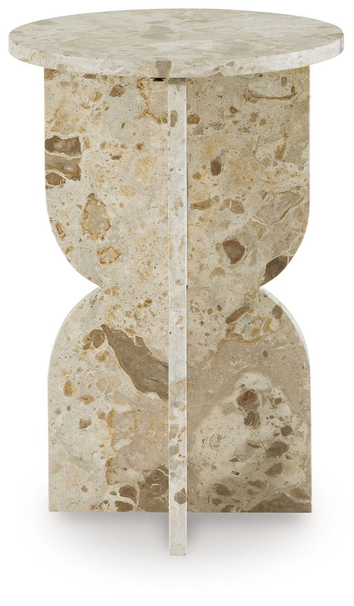 Treygan - Accent Table - Beige – Accent Tables by Signature Design by Ashley® at Furniture Wholesale Plus , Nashville furniture store