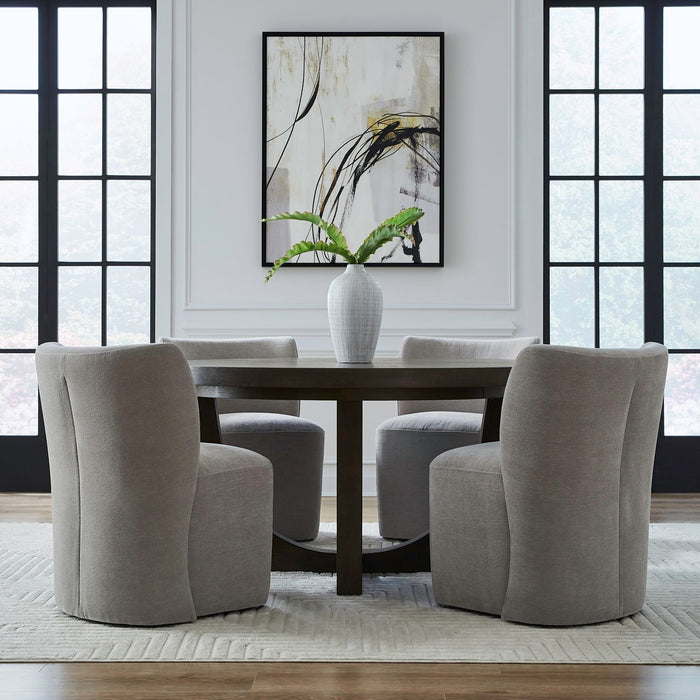 Accent Dining - Dining Chair With Casters Accent – Side Chairs by Liberty Furniture at Furniture Wholesale Plus , Nashville furniture store