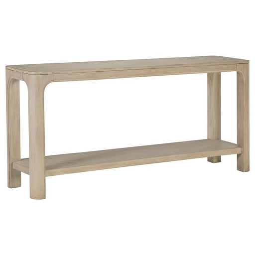 Solano - 64" Entryway Console Sofa Table - Weathered Mango – Console Tables by Coaster Fine Furniture at Furniture Wholesale Plus , Nashville furniture store