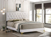 Kendall - Panel Upholstered Bed – Upholstered Beds by CoasterEveryday at Furniture Wholesale Plus , Nashville furniture store