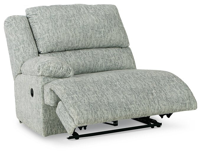 McClelland Reclining Sectional with Chaise - Premium Sectional from Ashley Furniture - Just $1481.30! Shop now at Furniture Wholesale Plus  We are the best furniture store in Nashville, Hendersonville, Goodlettsville, Madison, Antioch, Mount Juliet, Lebanon, Gallatin, Springfield, Murfreesboro, Franklin, Brentwood