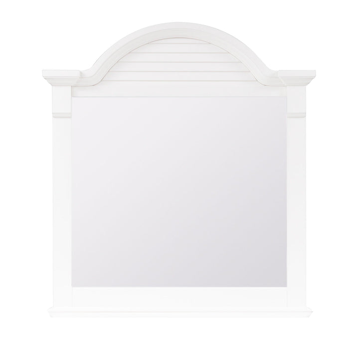 Summer House - Mirror - Oyster White – Mirrors by Liberty Furniture at Furniture Wholesale Plus , Nashville furniture store