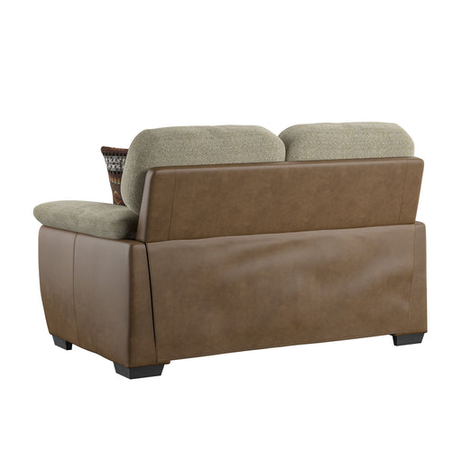 Porter - Loveseat - Dark Brown - Premium Stationary Loveseats from Emerald Home - Just $839! Shop now at Furniture Wholesale Plus  We are the best furniture store in Nashville, Hendersonville, Goodlettsville, Madison, Antioch, Mount Juliet, Lebanon, Gallatin, Springfield, Murfreesboro, Franklin, Brentwood