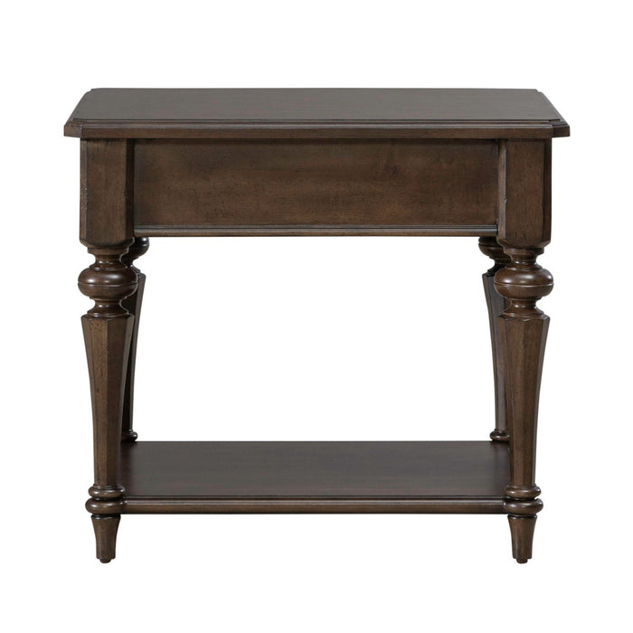Arden Road - Drawer End Table - Satin Cherry – End Tables by Liberty Furniture at Furniture Wholesale Plus , Nashville furniture store