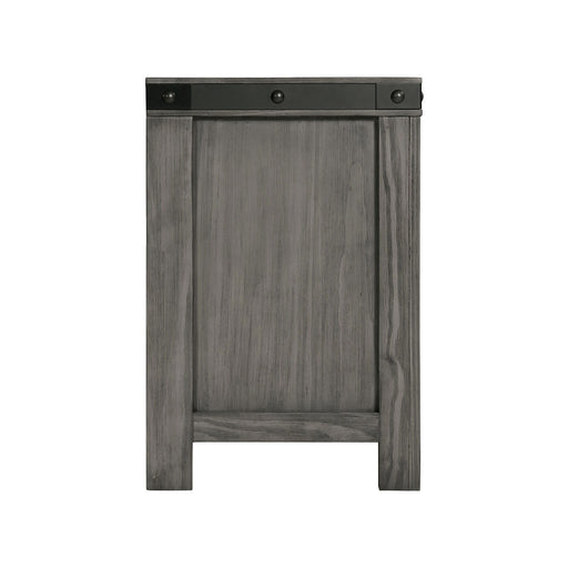 Wade - 2-Drawer Nightstand - Black Finish – Accent Nightstands by Elements International at Furniture Wholesale Plus , Nashville furniture store