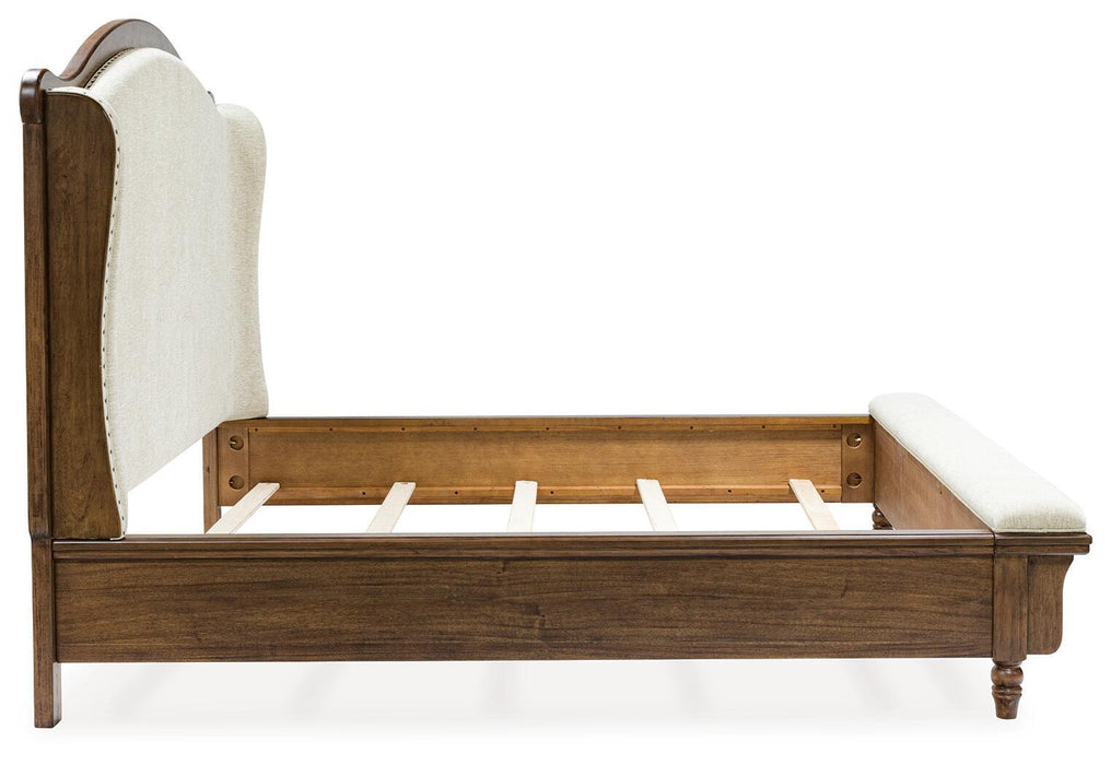 Sturlayne - Upholstered Panel Bed – Upholstered Beds by Benchcraft® at Furniture Wholesale Plus , Nashville furniture store