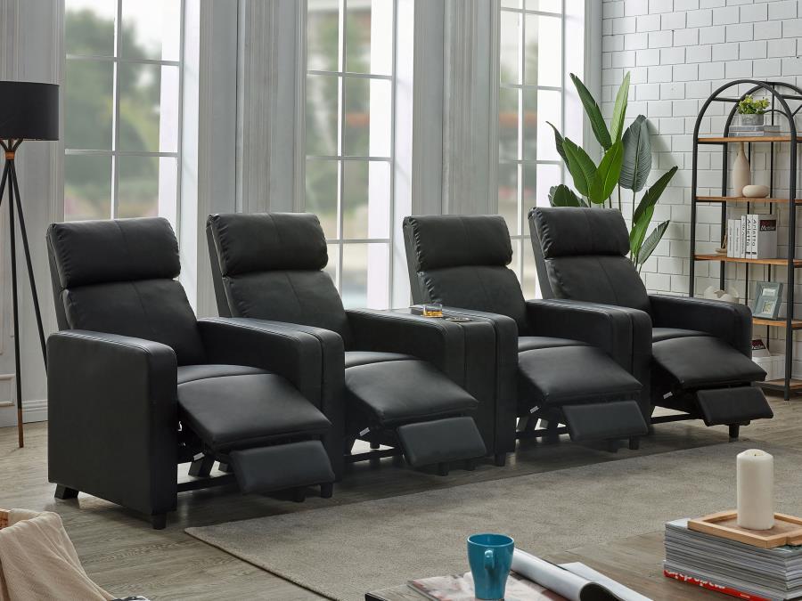 Toohey - Upholstered Tufted Recliner Living Room Set – 5 Piece Living Room Sets by CoasterEveryday at Furniture Wholesale Plus , Nashville furniture store