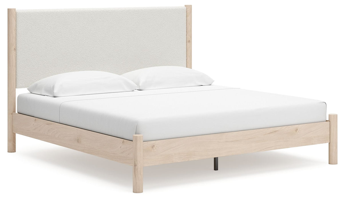 Cadmori - Upholstered Panel Bed – Upholstered Beds by Signature Design by Ashley® at Furniture Wholesale Plus , Nashville furniture store