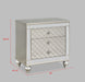Cristian - Nightstand - Champagne – Accent Nightstands by Crown Mark at Furniture Wholesale Plus , Nashville furniture store