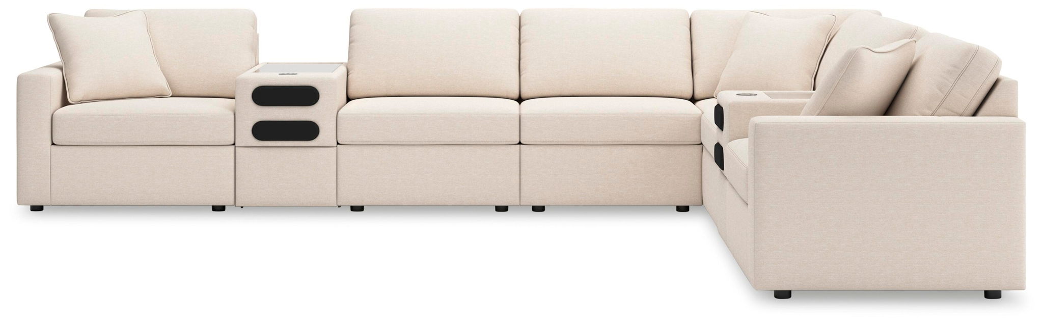 Modmax - Sectional - Oyster – Stationary Sectionals by Signature Design by Ashley® at Furniture Wholesale Plus , Nashville furniture store
