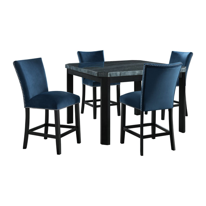 Francesca - Square Counter Height Dining Set – 5 Piece Dining Room Sets by Elements International at Furniture Wholesale Plus , Nashville furniture store