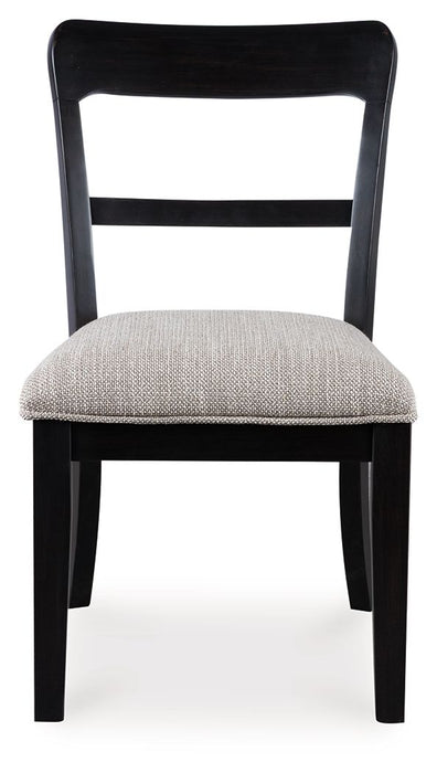 Greddinton - Round Dining Table Set - Black Chairs – 5 Piece Dining Room Sets by Signature Design by Ashley® at Furniture Wholesale Plus , Nashville furniture store
