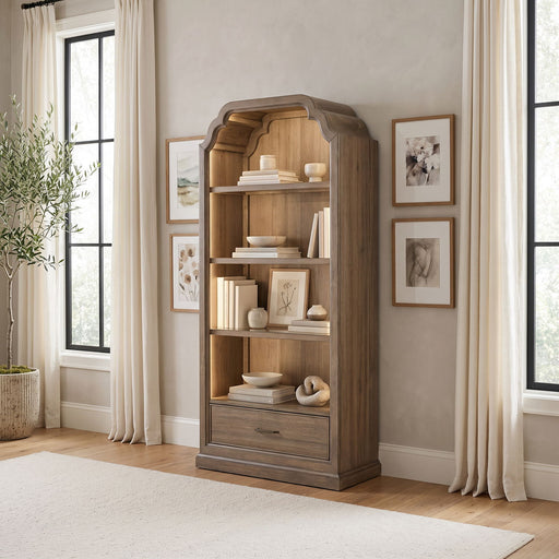 Hickory Grove - Display Cabinet - Heirloom Brown – Display Cabinets by Liberty Furniture at Furniture Wholesale Plus , Nashville furniture store