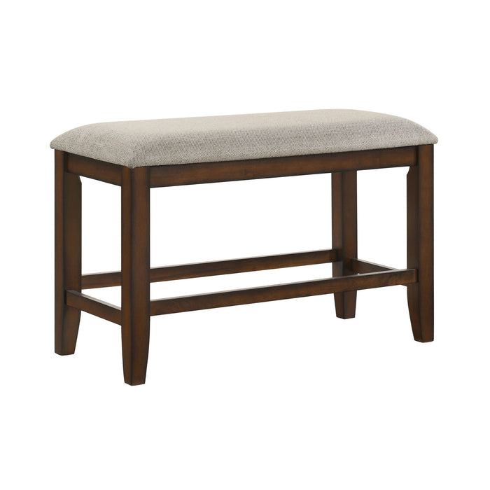 Portage - Counter Bench - Brown / Beige – Counter Benches by Elements International at Furniture Wholesale Plus , Nashville furniture store