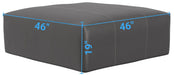 Minori - Cocktail Ottoman – Coffee Table Ottomans by Jackson at Furniture Wholesale Plus , Nashville furniture store