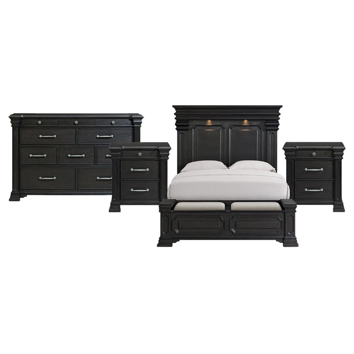 Kings Court - Storage Bedroom Set – 3 Piece Bedroom Sets by Elements International at Furniture Wholesale Plus , Nashville furniture store