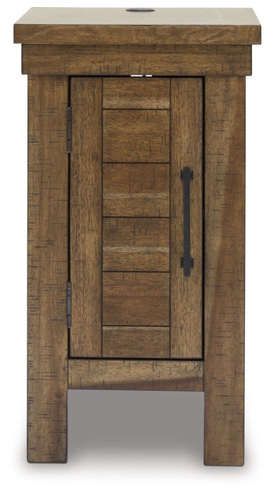 Moriville - Chair Side End Table - Grayish Brown – Chair Side Tables by Signature Design by Ashley® at Furniture Wholesale Plus , Nashville furniture store