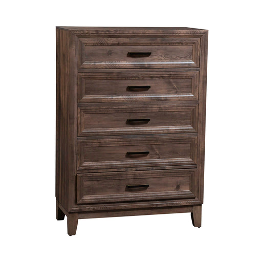 Ridgecrest - 5 Drawer Chest - Cobblestone – Accent Chests by Liberty Furniture at Furniture Wholesale Plus , Nashville furniture store