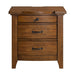 Gage - 3-Drawer Nightstand With USB And Power - Chestnut – Nightstands w/ Charging Stations by Elements International at Furniture Wholesale Plus , Nashville furniture store