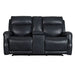 Clinton - Loveseat With Console P3 & ZG - Carmel Slate – Reclining Loveseats by Liberty Furniture at Furniture Wholesale Plus , Nashville furniture store