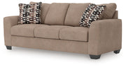Triston-Peaks - Sofa - Suede – Stationary Sofas by Benchcraft® at Furniture Wholesale Plus , Nashville furniture store