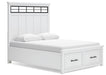 Ashbryn - Panel Storage Bed – Storage Beds by Benchcraft® at Furniture Wholesale Plus , Nashville furniture store