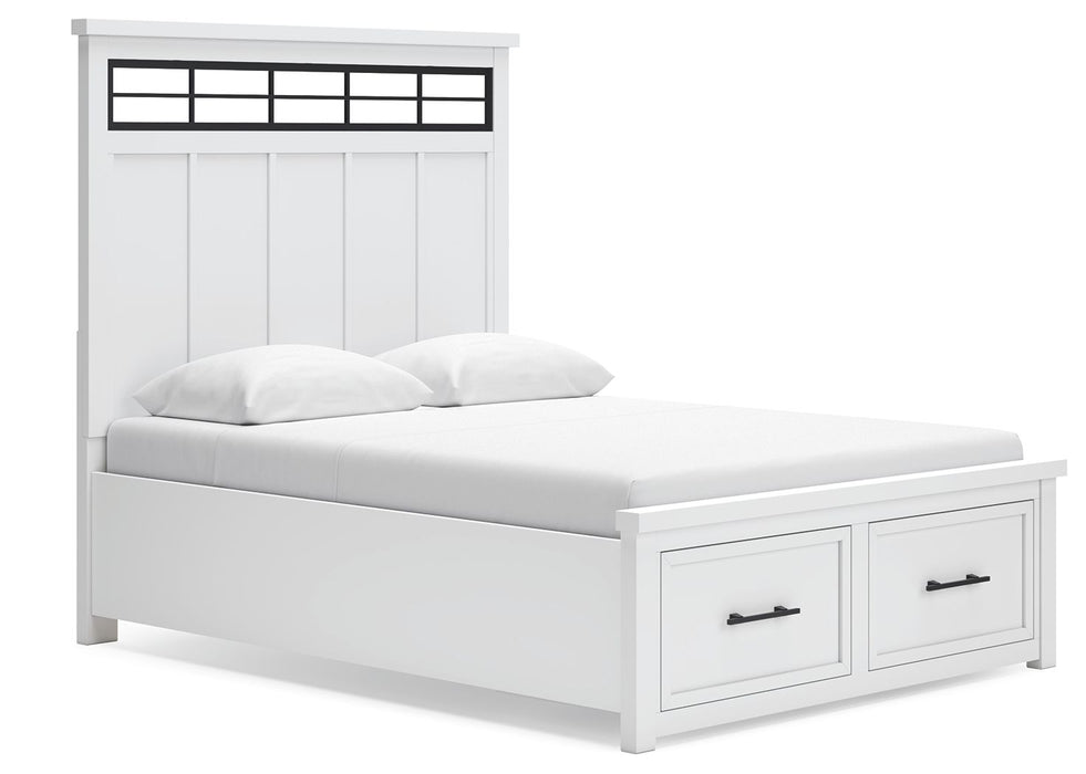 Ashbryn - Panel Storage Bed – Storage Beds by Benchcraft® at Furniture Wholesale Plus , Nashville furniture store