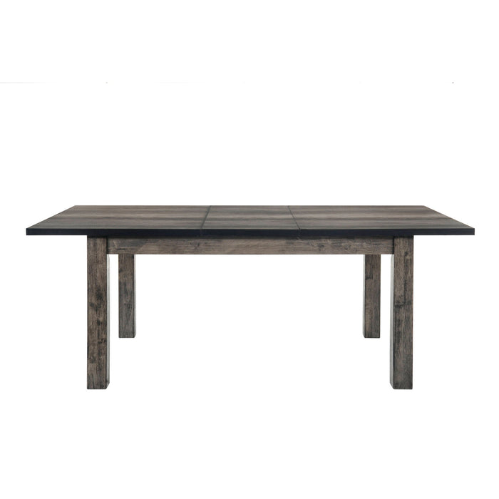Nathan - Dining Table - Gray Oak – Dining Tables with Extensions by Elements International at Furniture Wholesale Plus , Nashville furniture store