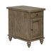 Americana Farmhouse - Chair Side Table - Dusty Taupe – Chair Side Tables by Liberty Furniture at Furniture Wholesale Plus , Nashville furniture store