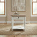 Turnberry Park - Rectangular End Table - Washed White – End Tables by Liberty Furniture at Furniture Wholesale Plus , Nashville furniture store